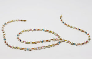 Rainbow Pearl Chain
