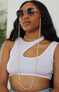 Rainbow Pearl Chain